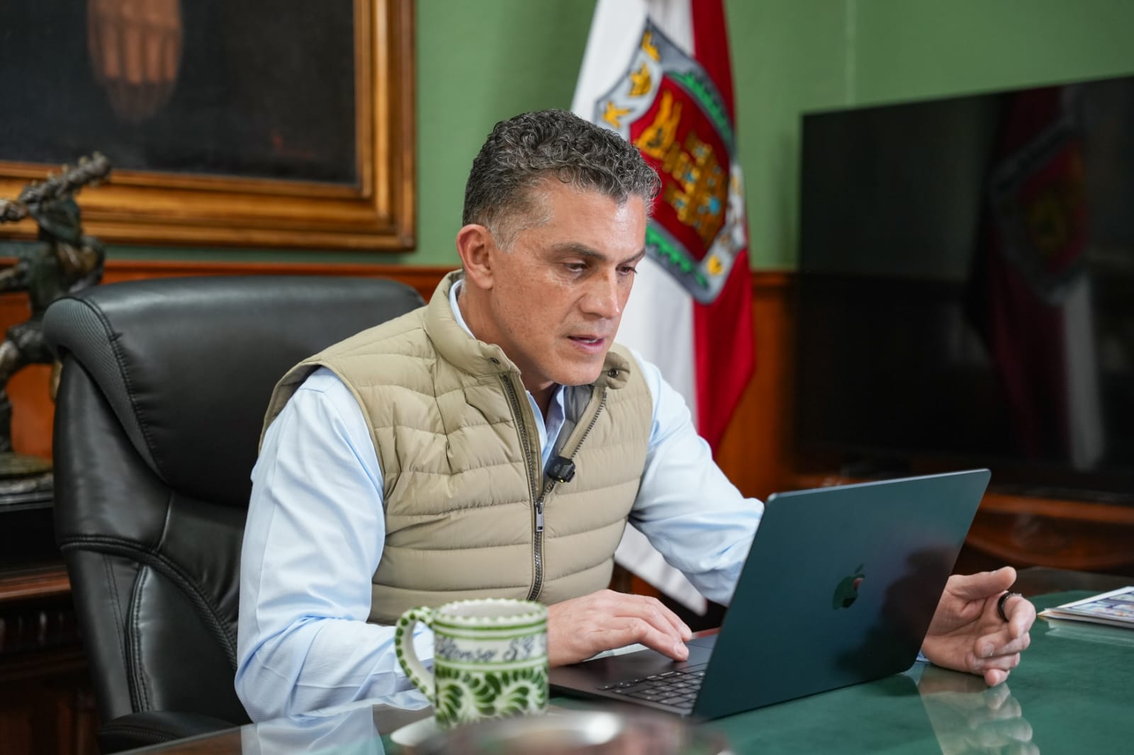 Alfonso Sánchez García refuerza trabajo coordinado en materia de seguridad